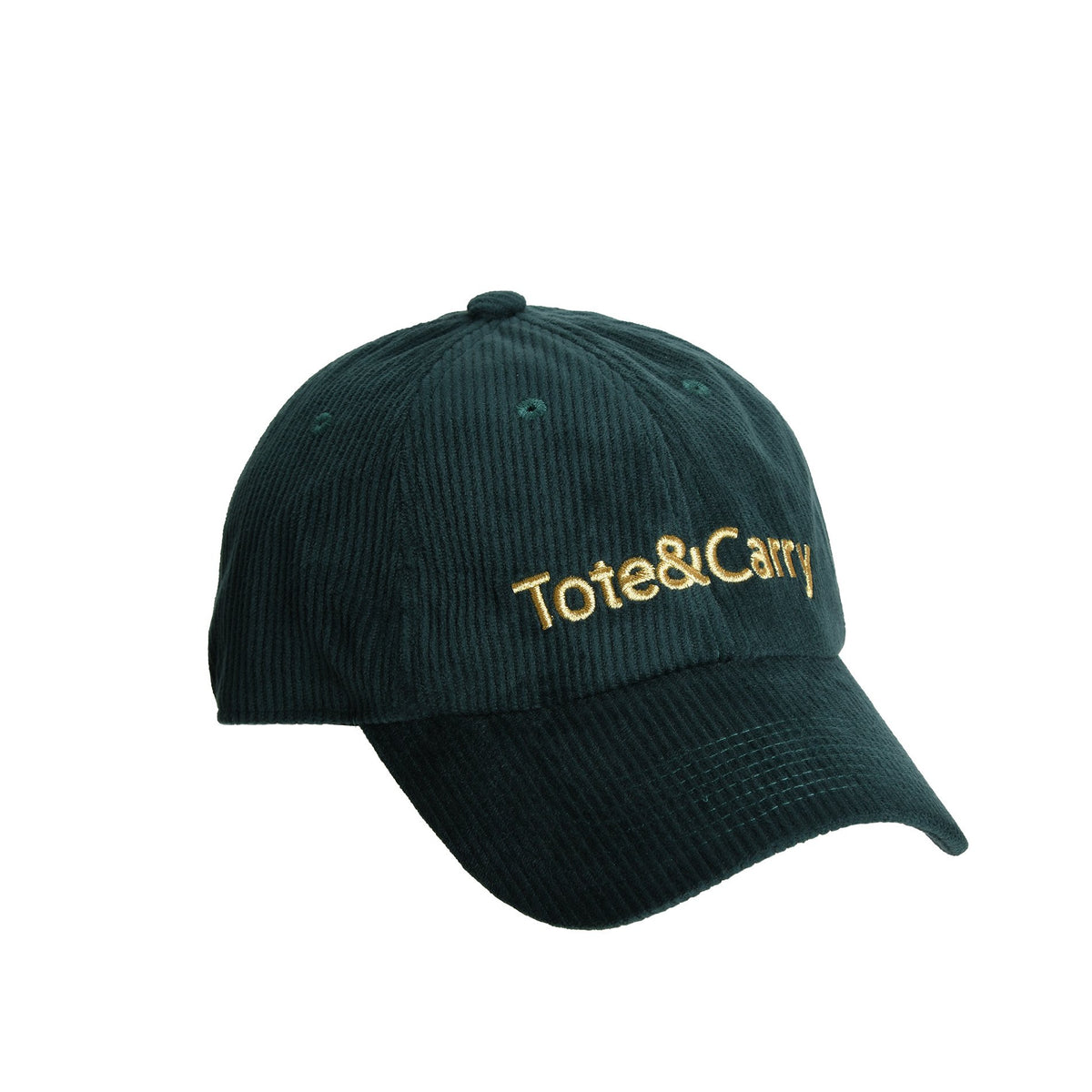 Tote&Carry Emerald Green Corduroy Dad Cap