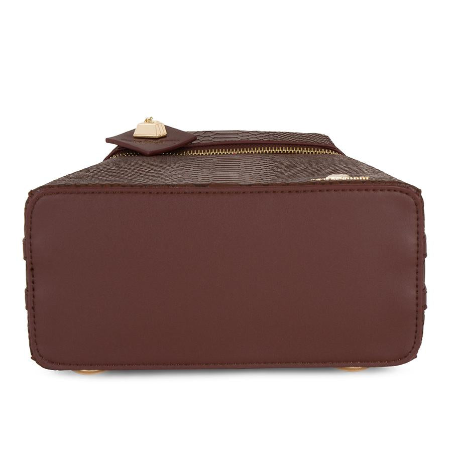 WOMENS BROWN COWBELL BACKPACK