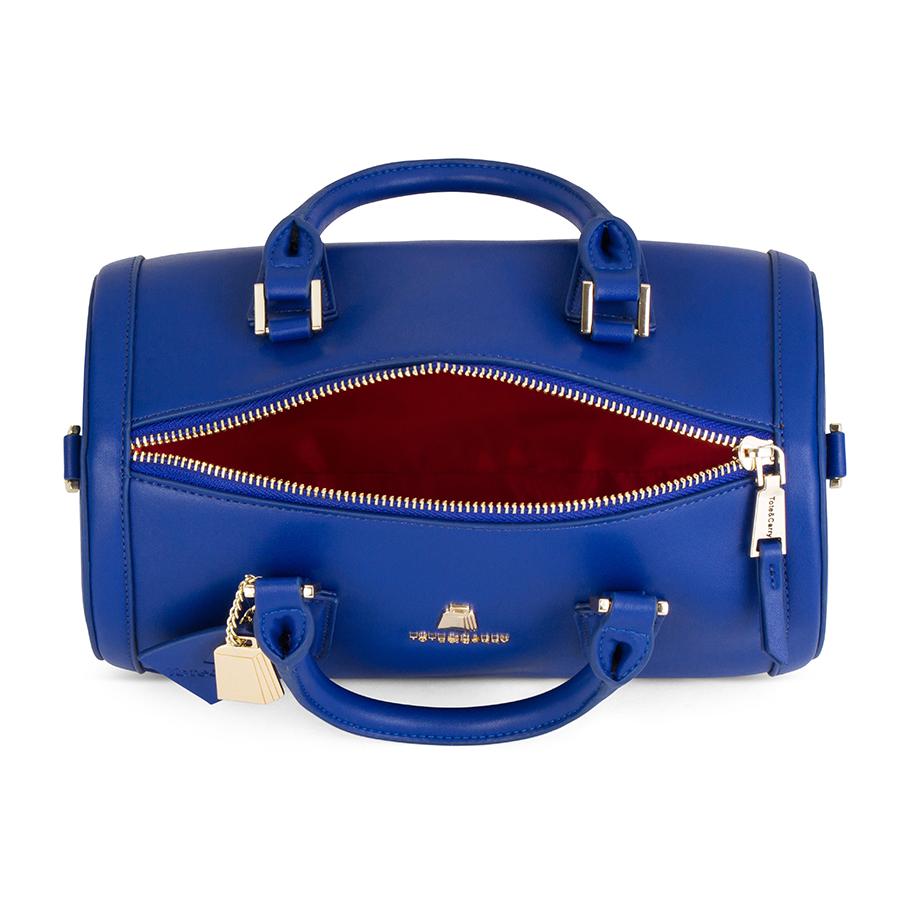 ROYAL BLUE BARREL PURSE