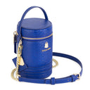 ROYAL BLUE MINI BARREL PURSE