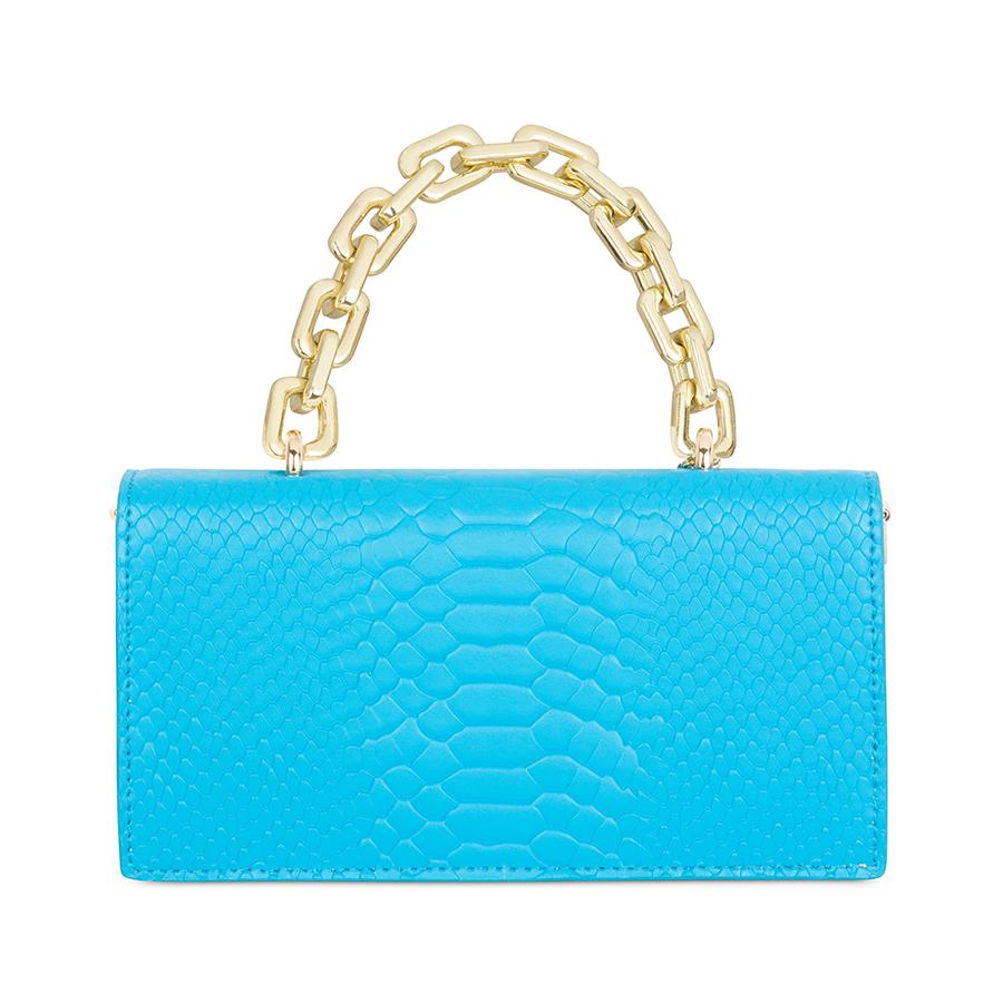 SARAH AQUA BLUE PURSE
