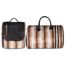 Caramel Apollo 3 Chinchilla Fur Travel Set