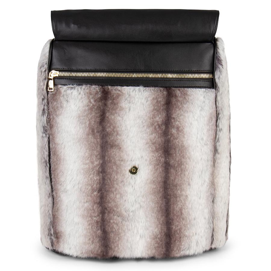 Grey Apollo 3 Chinchilla Fur Travel Set
