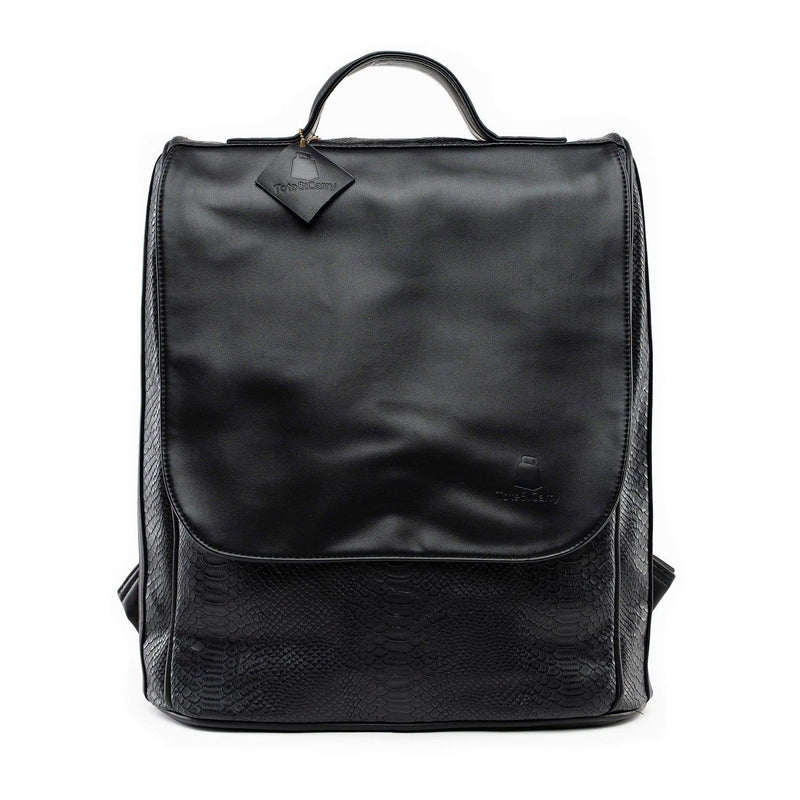 Black Apollo Backpack - Tote&Carry