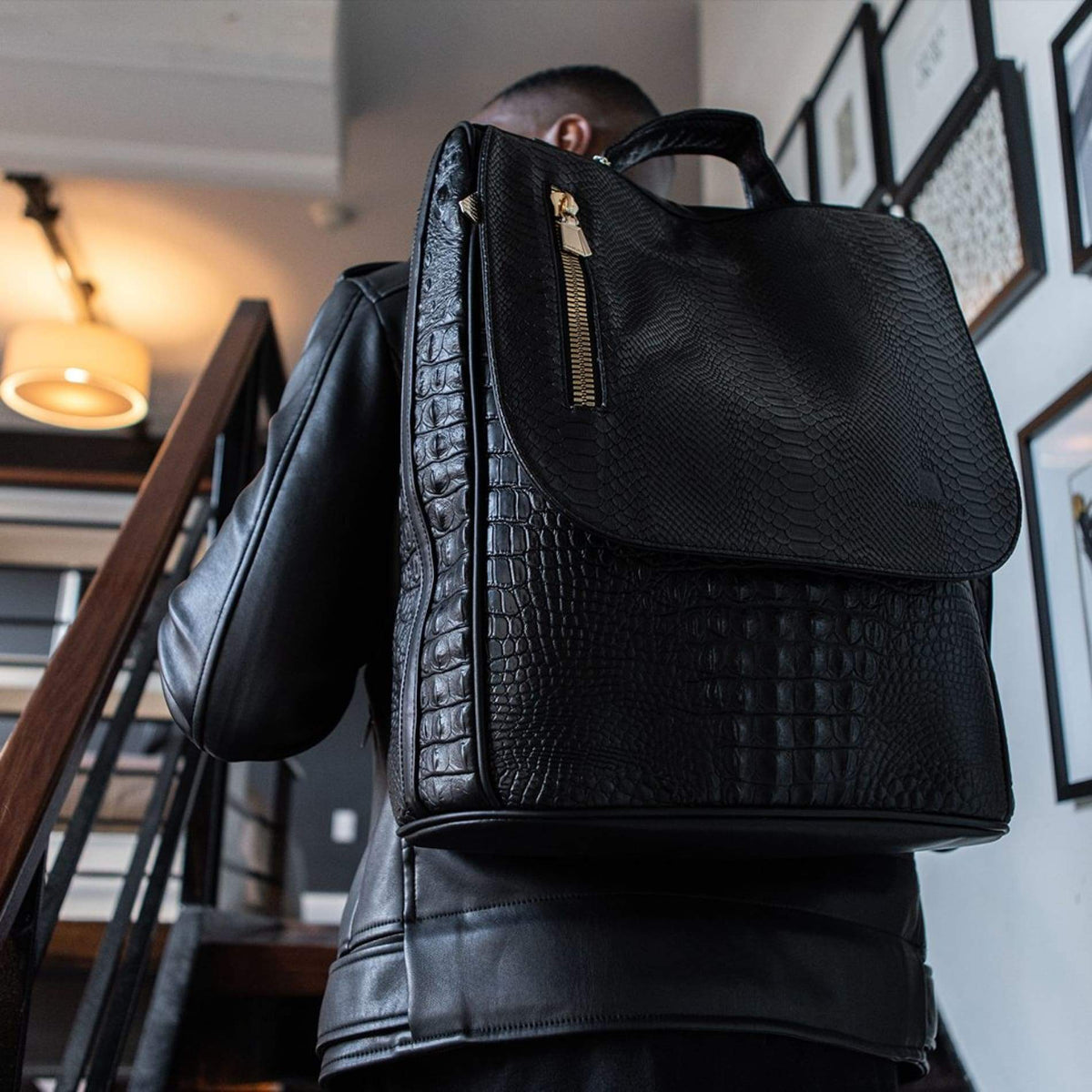 Black Apollo II Backpack - Tote&Carry