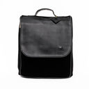 Black Velour Backpack