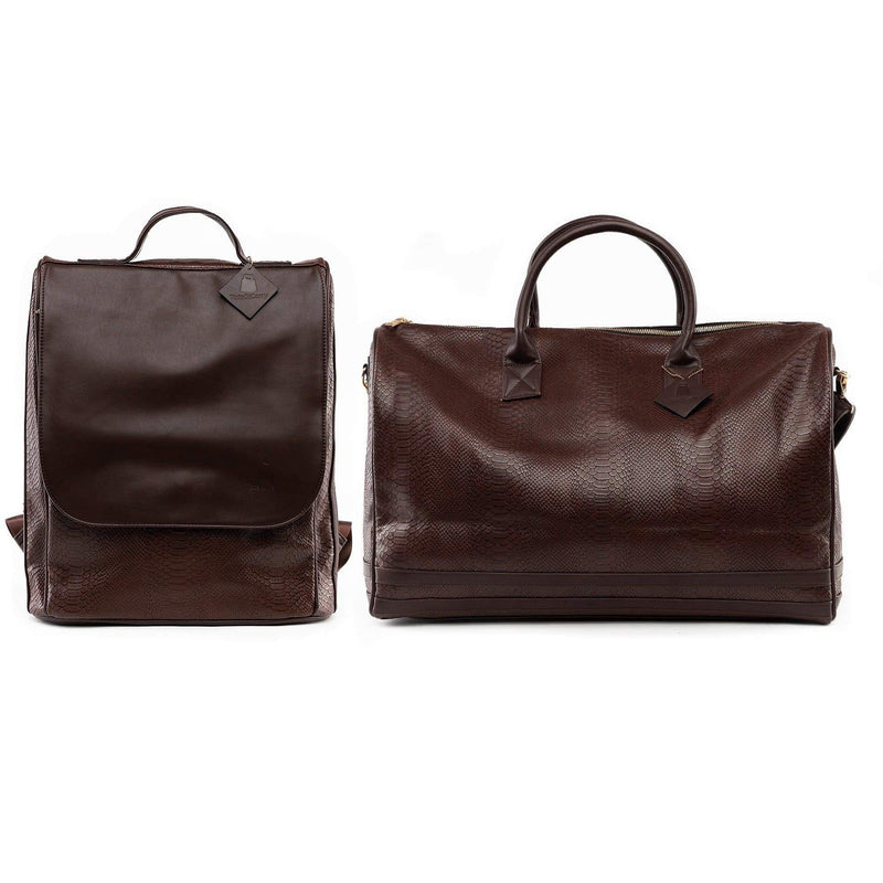 Chocolate Apollo Travel Set - Tote&Carry