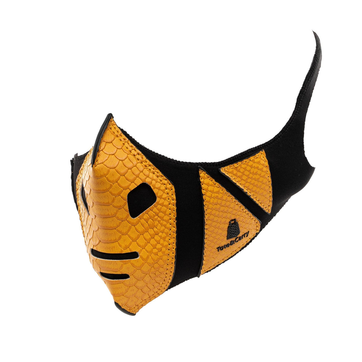 Mustard Gladiator Face Mask - Tote&Carry