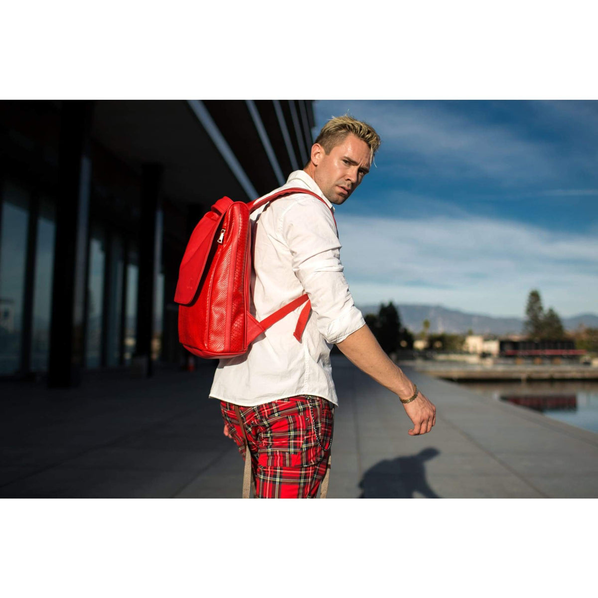 Red Apollo Backpack - Tote&Carry