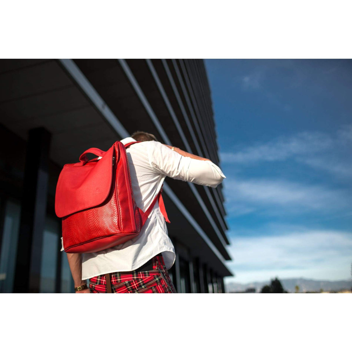 Red Apollo Backpack - Tote&Carry