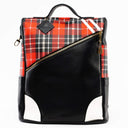 Red Plaid Fridge Backpack