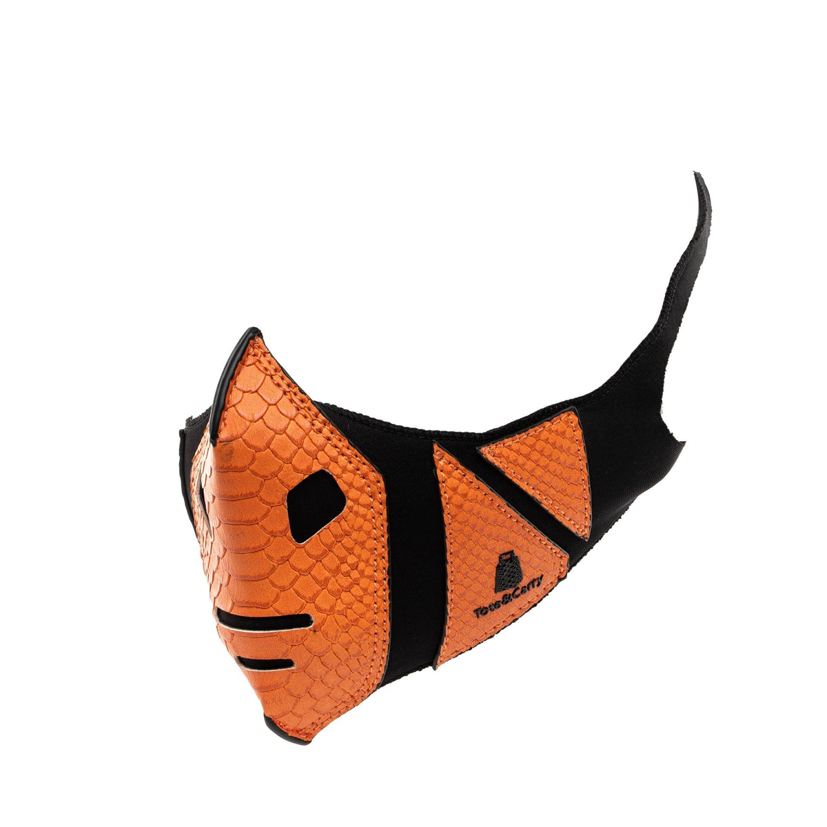 Tangerine Gladiator Face Mask - Tote&Carry