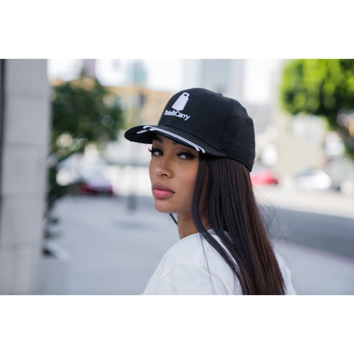Tote&Carry Black Baseball Cap Snapback - Tote&Carry